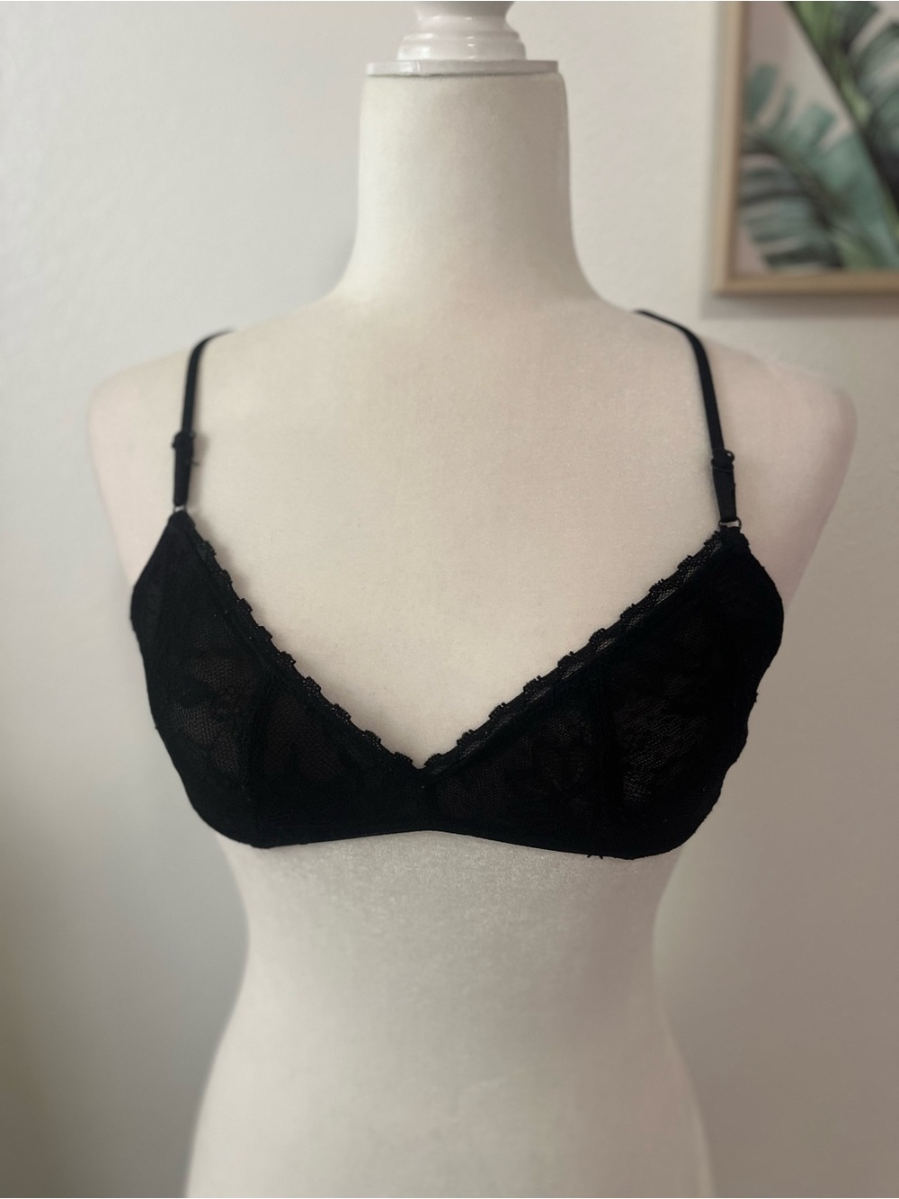 Lace Crossback Bra